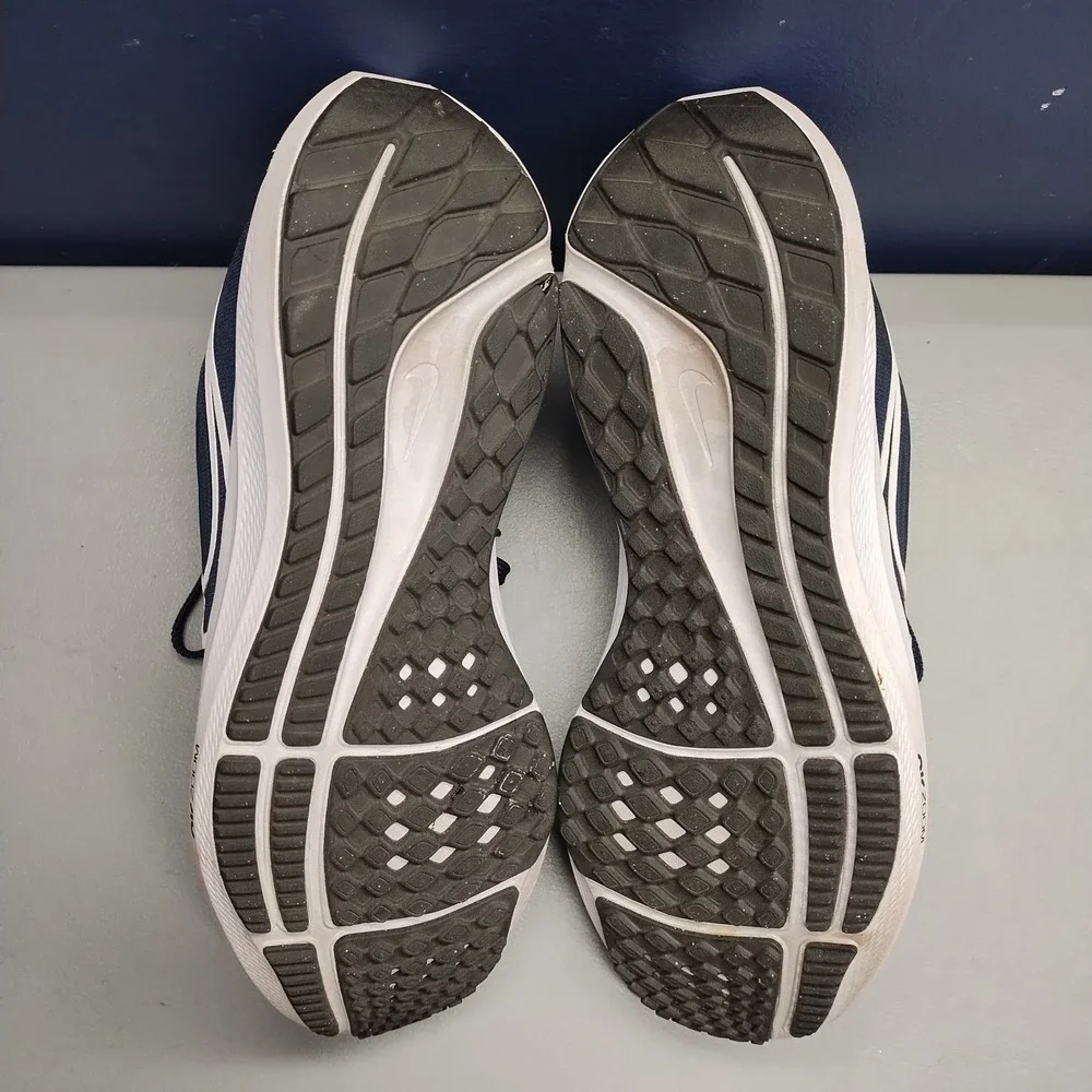 Nike Air Zoom Pegasus 39 TB Running Shoes Womens 8 Blue White Lace Up DM0165-401
